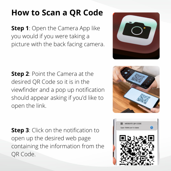 how to scan a qr code